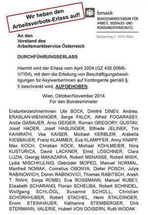 BMASK/SOS Mitmensch