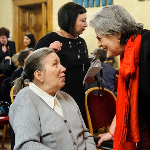 Ute Bock, Susanne Scholl, Foto/Copyright Martin Juen