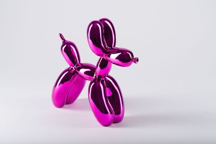 Balloon Dog (Pink)

kalt gegossenes Harz (cold cast resin), 30 x 30 x 12 cm 
688/999 (Editions Studio), am Fuß nummeriert, mit handnummeriertem Echtheitszertifikat und Originalbox, aus Privatsammlung

Ausrufpreis: 450.-