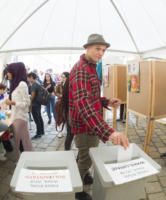 Pass Egal Wahl 2019 von SOS Mitmensch