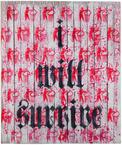 083_I will survive

2004, Spray und Acryl auf Leinenstreifen
130 x 110 cm
Auflage: Original
Ausrufpreis: 550,-