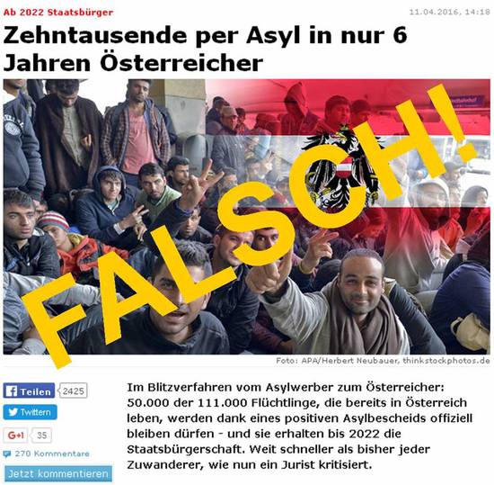 Screenshot Kronenzeitung