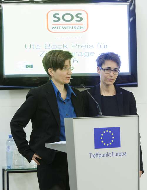 Marty Huber und Heide Hammer, Foto/Copyright Martin Juen