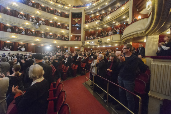 Wien, Oesterreich, 21.1.2018.  OSO Mitmensch Matinee im Burgtheater.
