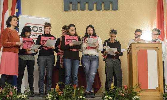 WIEN, ÖSTERREICH - MARCH 26: Vergabe des Ute-Bock Preises 2019 im Rathaus am March 26, 2019 in Wien, Österreich.