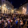 Martin Juen 2017, all rights reserved Wien, Oesterreich, 15.11.2017, Politik, Lichterkette im Regierungsviertel.