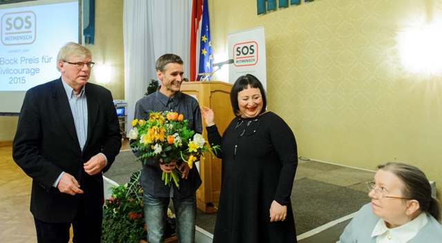 Preisübergabe an Siegfried Stupnig, Foto/Copyright Martin Juen