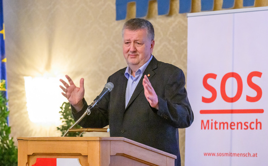 ©Martin Juen - Wien, 14.05.2025. 
//
SOS Mitmensch - Preis fuer Zivilcourage. Preisverleihung im Wr. Rathaus im Wappensaal