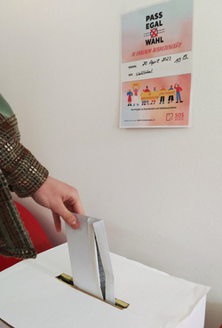 SOS Mitmensch | Pass Egal Wahl an Schulen 2023