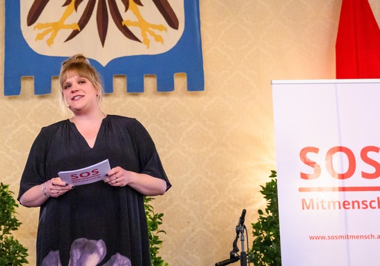 ©Martin Juen - Wien, 14.05.2025. 
//
SOS Mitmensch - Preis fuer Zivilcourage. Preisverleihung im Wr. Rathaus im Wappensaal