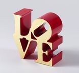 Love Red Gold
Bemalter Kunststein (Painted Polystone), ca. 15 x 15 x 7 cm
126/500 (Editions Studio), rückseitig nummeriert, mit handnummeriertem Echtheitszertifikat und Originalbox (leichte Lagerungsspuren), aus Privatsammlung

Ausrufpreis: 400,-