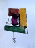 o.T., 2020

Tusche und Wasserfarbe auf Papier, 26 x 19,5 cm, gerahmt
signiert und datiert

Ausrufpreis: 650,-