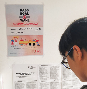 SOS Mitmensch | Pass Egal Wahl an Schulen 2023
